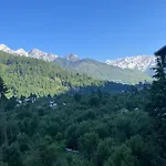 Hotel Mountain Majesty! Top-Rated Luxury Stay Amid Snowcapped Mountains With Balcony And Riverside Calm